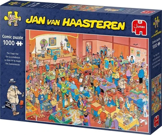 Jan Van Haasteren De Goochelbeurs Puzzel - 1000 Stukjes - Afbeelding 8