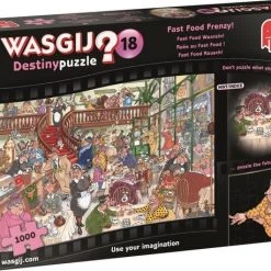 Wasgij Destiny 18 Fast Food Waanzin Puzzel - 1000 Stukjes