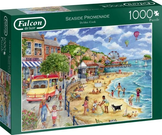 Falcon Puzzel Seaside Promenade - Legpuzzel - 1000 Stukjes