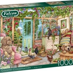Falcon Puzzel Country Conservatory - Legpuzzel - 1000 Stukjes