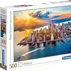 Clementoni Puzzels Voor Volwassenen - New York - High Quality Collection, Puzzel 500 Stukjes, 14-99 Jaar - 35038