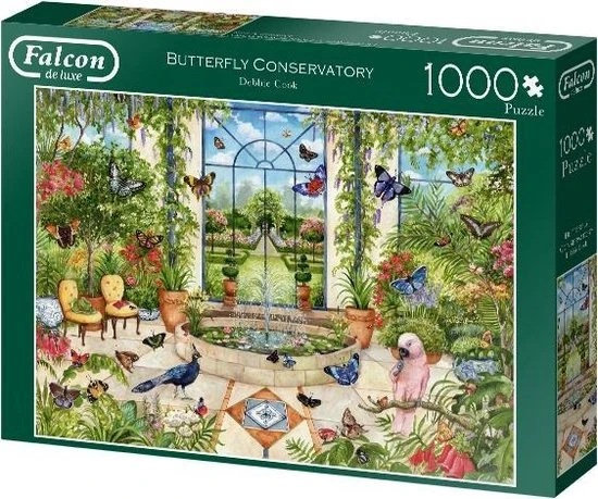Jumbo Falcon Puzzel Butterfly Conservatory - Legpuzzel - 1000 Stukjes - Afbeelding 8