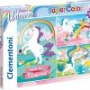 Clementoni PUZZEL 3X48 UNICORN