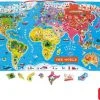 Janod Puzzel - Magnetic World - Engels