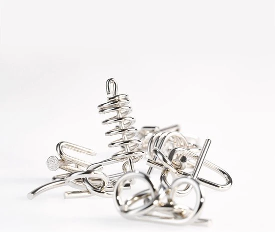 Eureka - Eureka! 10 Metalen Puzzels Paarse Editie - Afbeelding 8