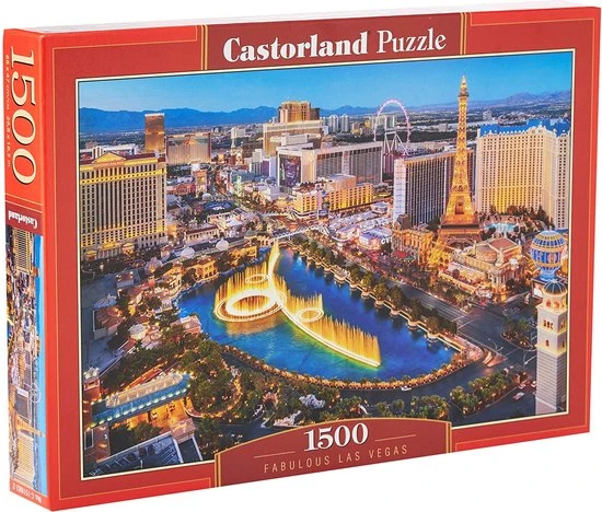 Castorland Fabulous Las Vegas - 1500 Stukjes - Afbeelding 2