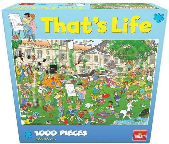Goliath That's Life Puzzel - Universiteit - Puzzel 1000 Stukjes - Afbeelding 4