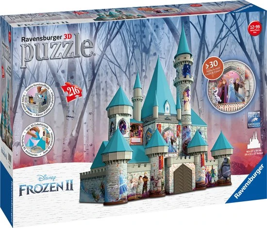 Ravensburger Disney Frozen 2 Kasteel - 3D Puzzel - 216 Stukjes