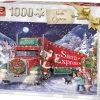 King Puzzel 1000 Stukjes (68 X 49 Cm) - Santa Express - Legpuzzel Kerst / Winter