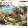 King Puzzel 2000 Stukjes (96 X 68 Cm) - Cottage Castle - Legpuzzel Landschap