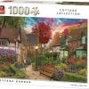 King Landschaps Puzzel Cottage Garden - Volwasenen 1000 Stukjes