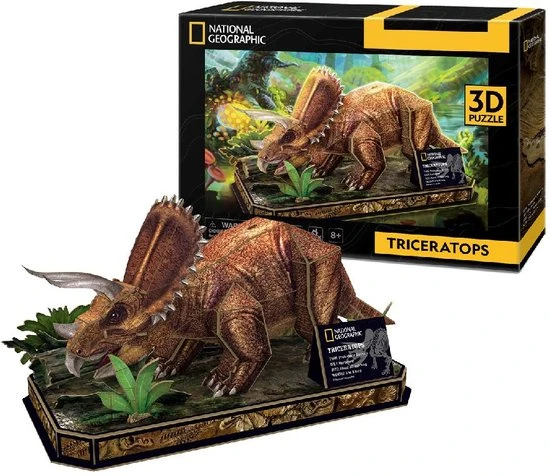 Van Der Meulen 3d Puzzel Triceratops