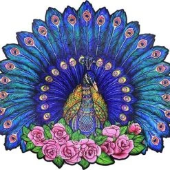 Jigsaw Mystery PAUW A3 Nieuw Model 2021 | A3 Grootste Model| Houtenlegpuzzel | 200 Stukjes |Houten Dieren Figuren Puzzel | Meer Dan 50 Verschillende Modellen