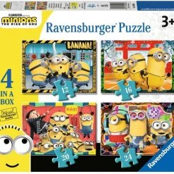 Ravensburger Puzzel Minions 2 4-in-1box Puzzel - 12+16+20+24 Stukjes - Kinderpuzzel