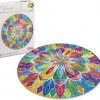 Grafix Mandala Ronde Puzzel 1000 Stukjes Voor Volwassenen | Legpuzzel | Diameter 68 CM | Mandala Legpuzzels | Familie Puzzel | Geschikt Voor Kinderen Vanaf 14 Jaar