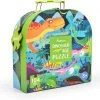 Mideer Kinderpuzzel Dino - Puzzel Dinosaurus - 104 Stukjes - In Koffertje