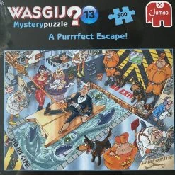 Jumbo Wasgij Mystery 13 A Purrrfect Escape! Puzzel 500 Stukjes