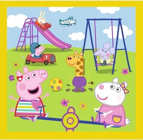 Trefl Peppa Pig 3-in-1 Puzzel - 20/36/50 Stukjes - Afbeelding 4