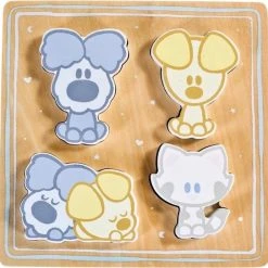 Woezel En Pip Woezel & Pip Baby Houten Puzzel 2001983