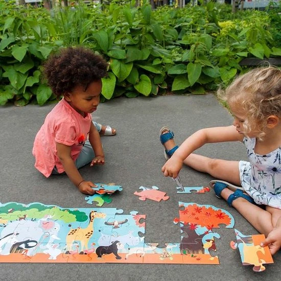 Scratch - Vloerpuzzel - Safari - 36 Stuks - 3+ - Afbeelding 13