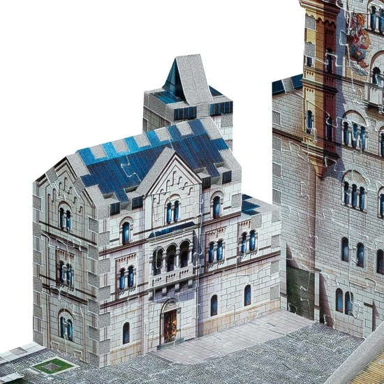 Wrebbit Neuschwanstein Kasteel - 3D Puzzel - 890 Stukjes - Afbeelding 9
