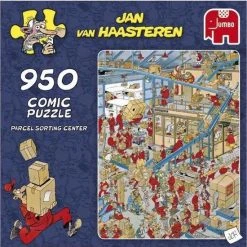 Jumbo Jan Van Haasteren Parcel Sorting Center Postcentrum Puzzel - 950 Stukjes