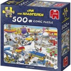 Jan Van Haasteren Busy Airport Puzzel - 500 Stukjes