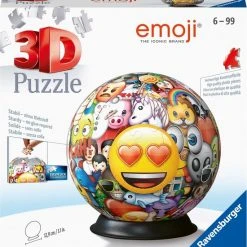 Ravensburger Emoji Puzzleball - 3D Puzzel - 72 Stukjes