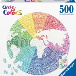 Ravensburger Puzzel Circle Of Colors Mandala - Legpuzzel - 500 Stukjes