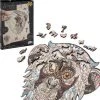Grafix Houten Puzzel Aap | Unieke Puzzelstukjes In Vorm Van Dieren | 132 Puzzelstukjes | Puzzel Voor Kinderen En Volwassenen | Formaat 30 X 22.5 CM | Cadeau Voor Jong En Oud