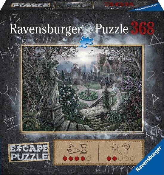 Ravensburger Escape Puzzel Midnight In The Garden - 368 Stukjes