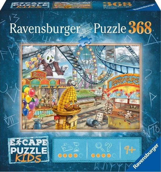 Ravensburger Escape Puzzel Kids Amusement Park - 368 Stukjes