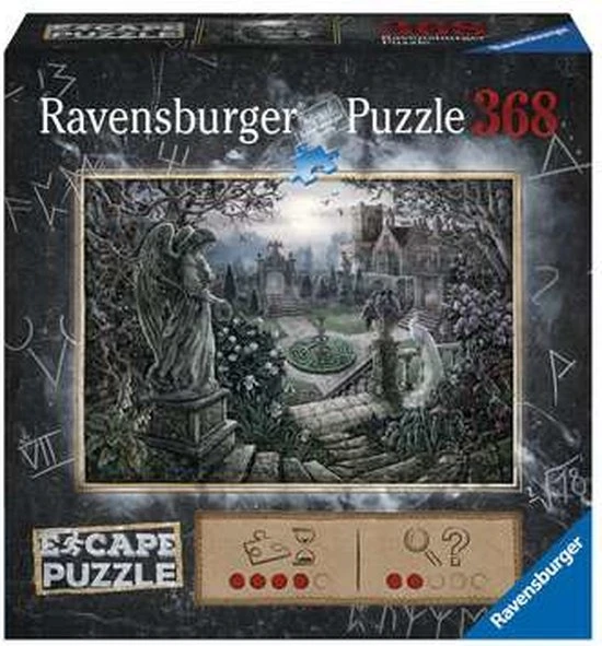 Ravensburger Escape Puzzel Midnight In The Garden - 368 Stukjes - Afbeelding 2