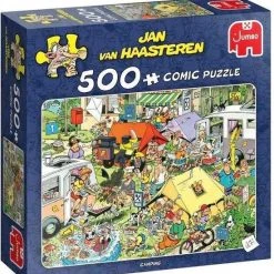 Jumbo, Jan Van Haasteren Jan Van Haasteren Camping Puzzel - 500 Stukjes