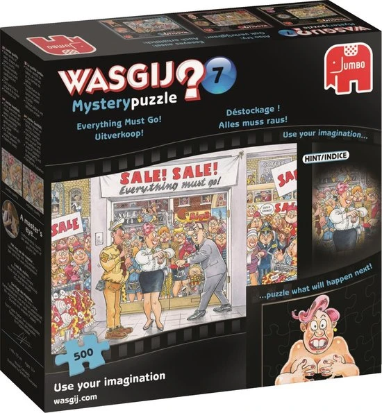 Wasgij Mystery 7 Uitverkoop Puzzel - 500 Stukjes