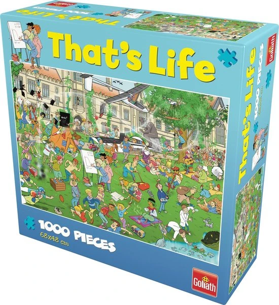 Goliath That's Life Puzzel - Universiteit - Puzzel 1000 Stukjes - Afbeelding 3