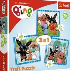 Trefl Bing 3-in-1 Puzzel - 20/36/50 Stukjes