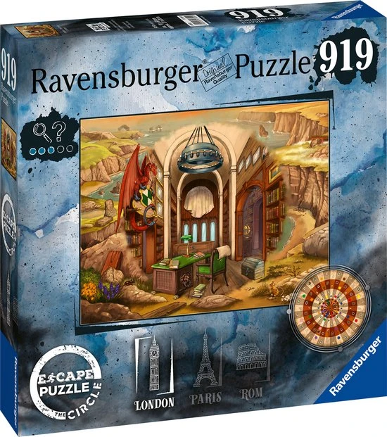 Ravensburger Escape The Circle Puzzel London - Legpuzzel - 920 Stukjes