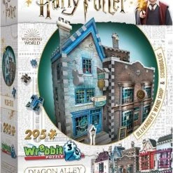 Ollivander S Wand Shop And Scribbulus Writing Implements - Wrebbit 3D Puzzel - Harry Potter - 295 Stukjes