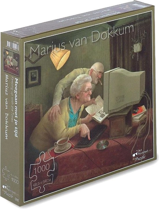 Art Revisited Marius Van Dokkum - Meegaan Met Je Tijd - Afbeelding 2