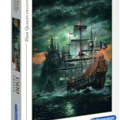 Clementoni Puzzels Voor Volwassenen - The Pirates Ship - High Quality Collection, Puzzel 1500 Stukjes, 14-99 Jaar - 31682