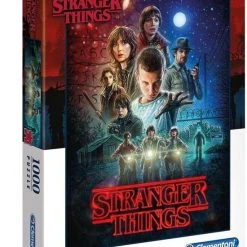 Clementoni Legpuzzel - Netflix Stranger Things Puzzel - 1000 Stukjes, Puzzel Volwassenen