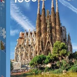 Jumbo Premium Collection Puzzel Sagrada Familia View, Barcelona - Legpuzzel - 1000 Stukjes