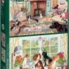 Falcon Puzzel Animals At Home - Legpuzzel - 2 X 1000 Stukjes