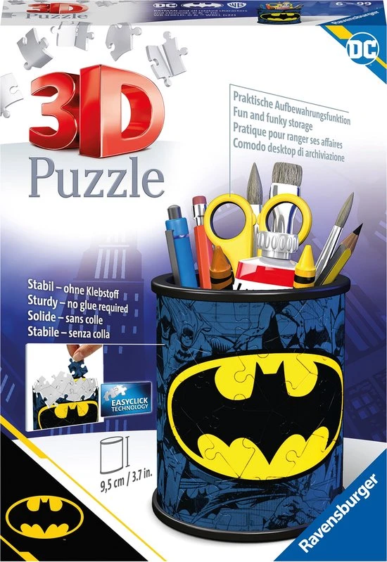 Ravensburger Pennenbak Batman - 3D Puzzel - 54 Stukjes - Afbeelding 5